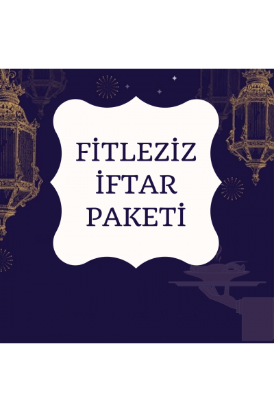 1 kişilik iftar menüsü - 1 ad iftariyelik seti istiyorum